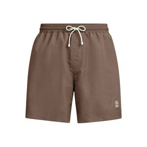 Brunello Cucinelli Men Swimsuit With Embroidered Logo